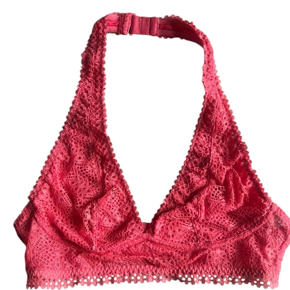 Victoria's Secret Pink Lace Bralette - Size XS, Good condition!